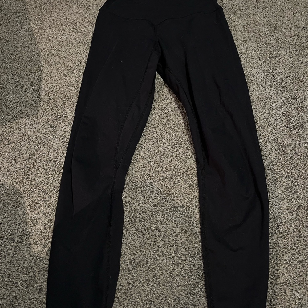 Black Crossover Leggings (not flare)